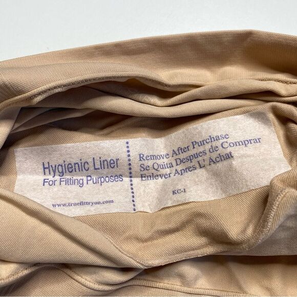 Jockey Microfiber Mid-Length Slipshort Microfiber Stretch Skimmies Nude Sz S NWT - Picture 6 of 7